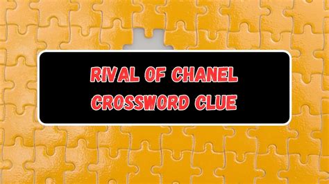 Alternative to Chanel No. 5 Crossword Clue 